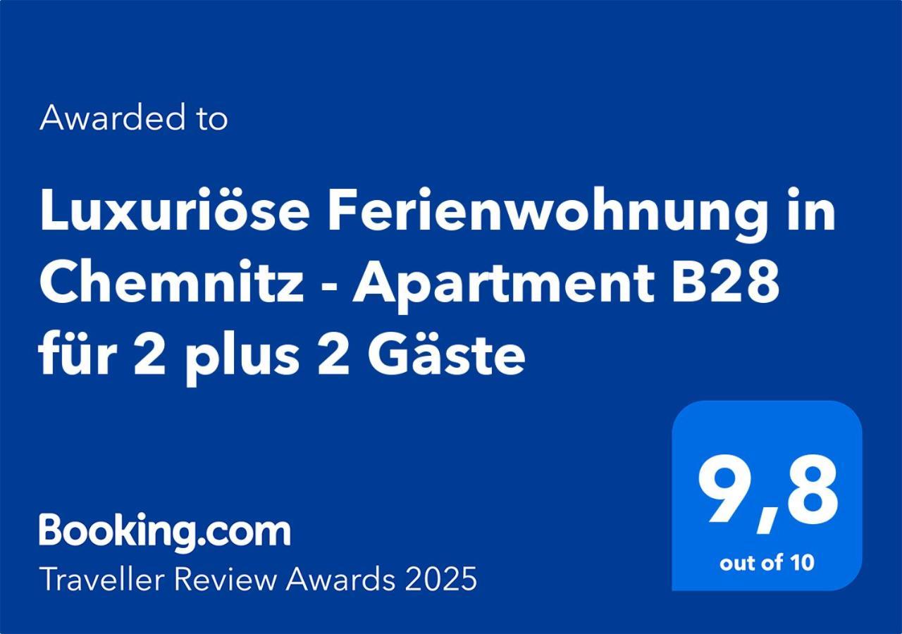 Luxurioese Ferienwohnung In Chemnitz - Apartment B28 Fuer 2 Plus 2 Gaeste Exterior photo